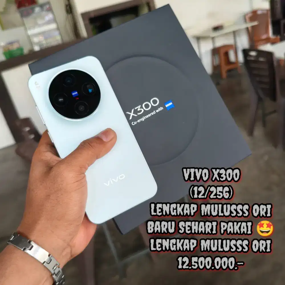 Vivo X300 (12/256) Sehari Pakai