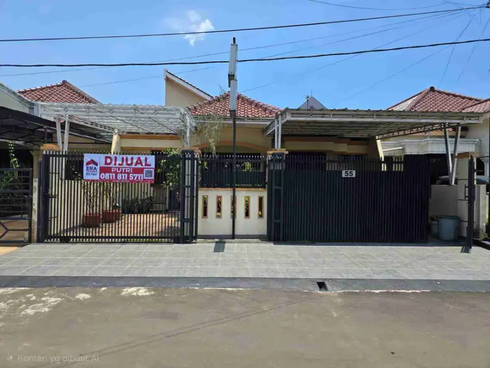 Rumah Strategis Taman Yasmin Sektor 6 Bogor Lt/Lb 200m2 SHM Nego