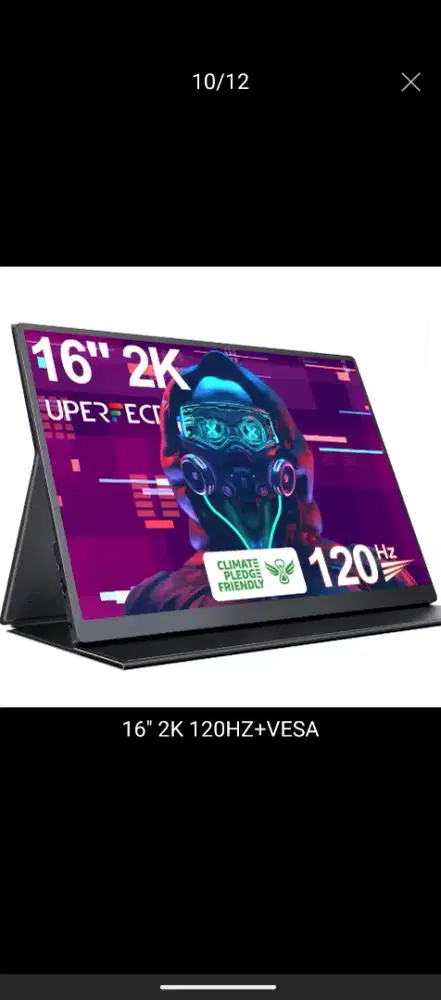 MONITOR PORTABLE UPERFECT 16 120HZ 2K