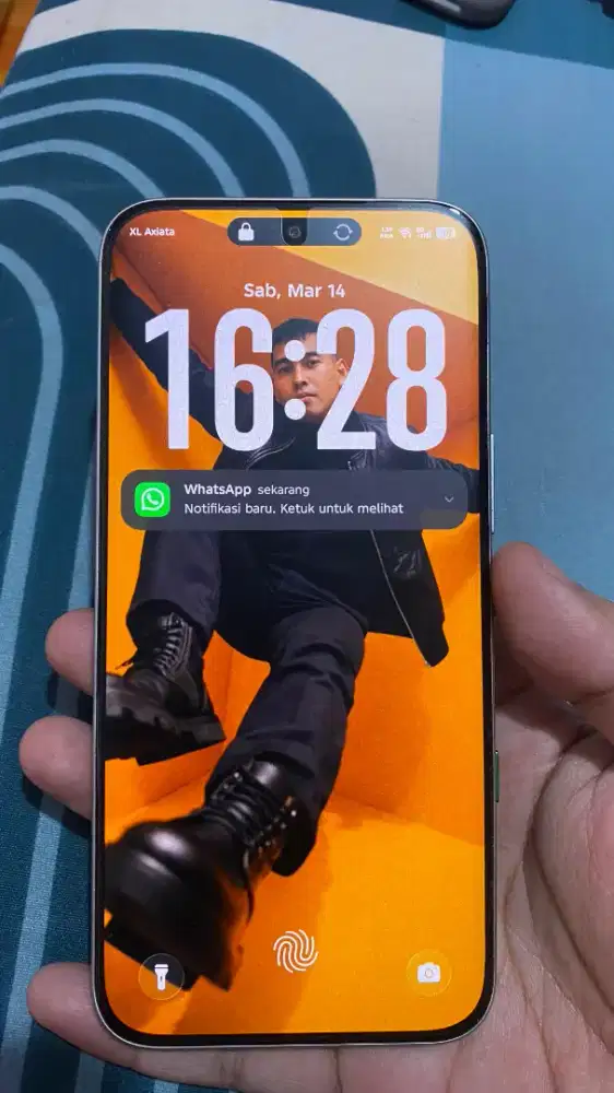 Dijual Infinix note edge like new ram 8+8gb/256gb 1 bulan pakai