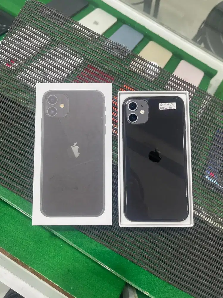 Iphone 11 64gb ibox PA/A semua fungsi normal fullset oem