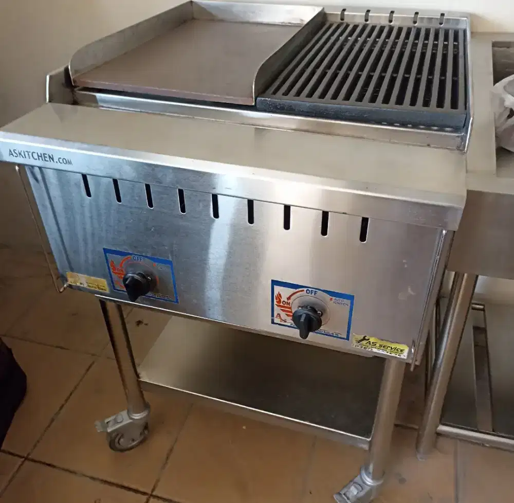Gas grill combi AS kitchen