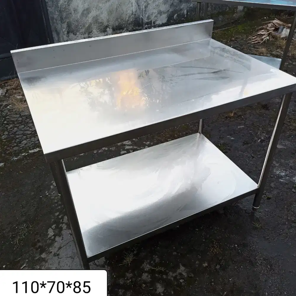 Meja prepare stenlis