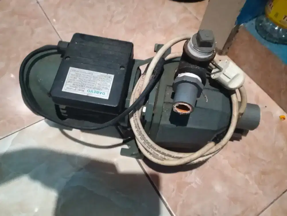 Dijual Cepat Pompa listrik DABEVO daya hisap 30M model DP-255A normal