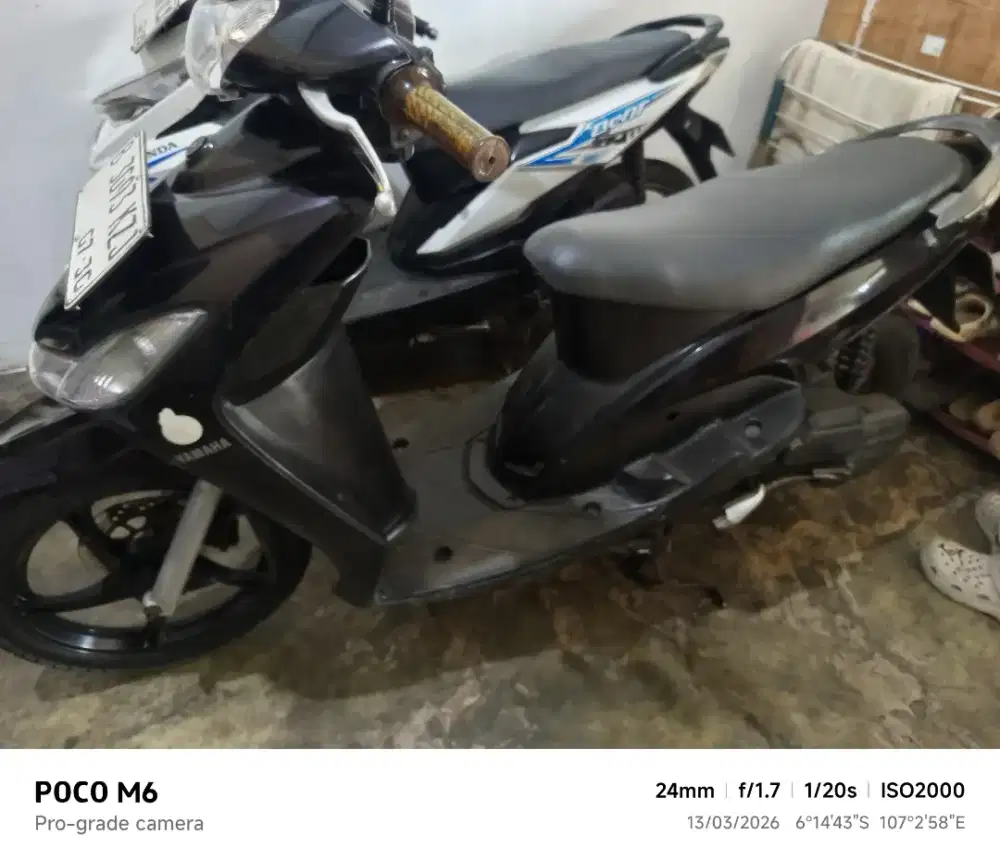 Dijual Yamaha Mio Smile warna hitam