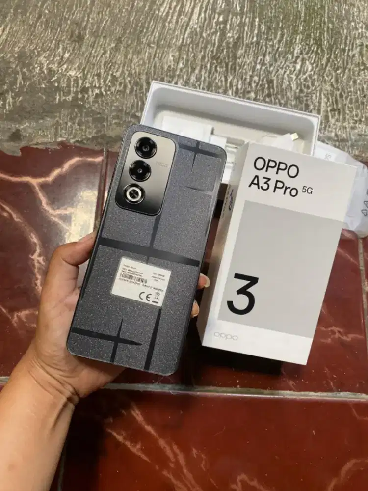 Oppo A3 Pro 5G 16/256 Fullset Ori Game Libas