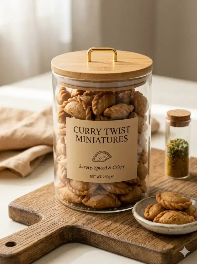 Pastel mini abon kriuk