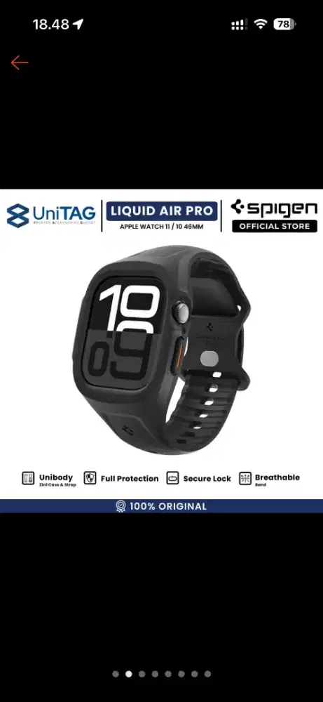 Case Strap Spigen Apple Watch Series 10/11 46MM