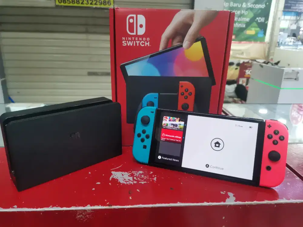 NINTENDO SWITCH OLED 
128 GB