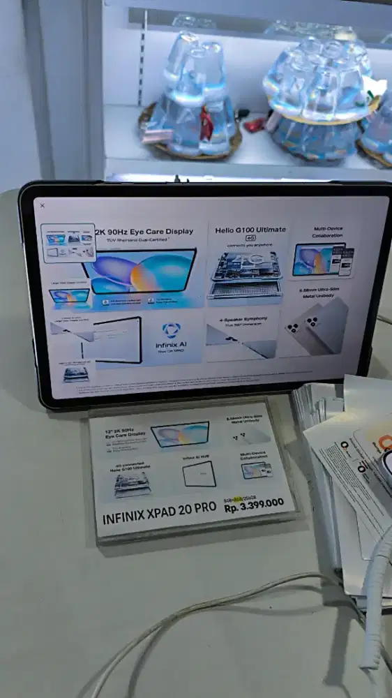 Infinix xpad 20 pro ready stok ditoko ATLANTIS