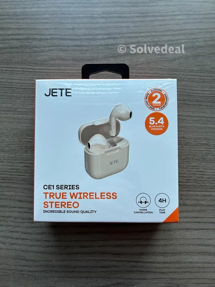 Jete CE1 True Wireless Stereo Earphone Bluetooth Garansi Resmi 2 Tahun