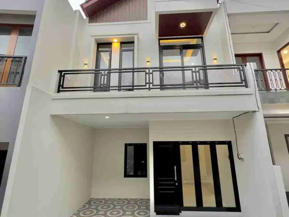 Jual rumah murah Cluster pinggir jalan di JakSel