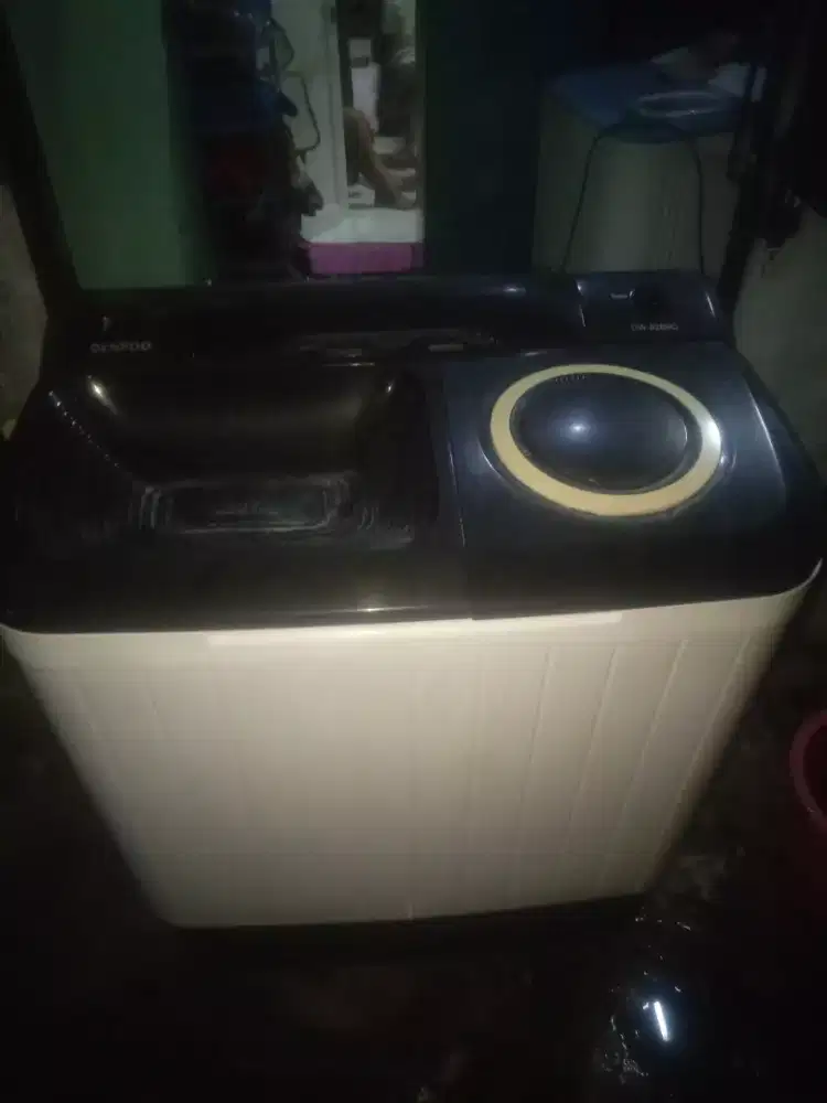 Mesin cuci 2 tabung DENPOO 8kg normal nego tipis