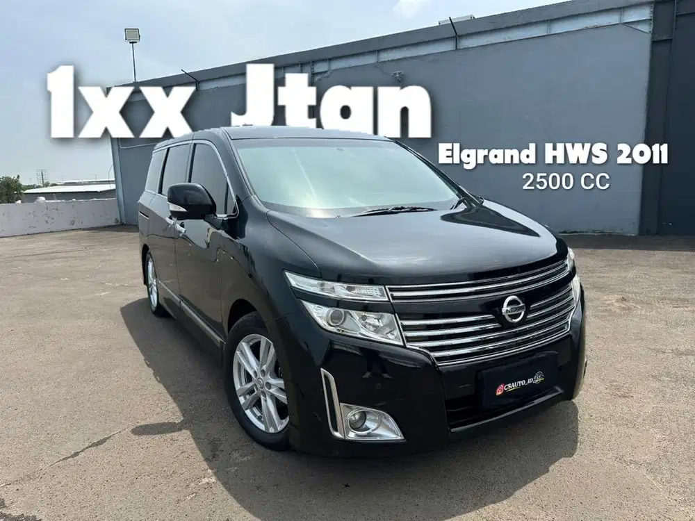 Nissan Elgrand HWS 2011 Hitam 2500CC