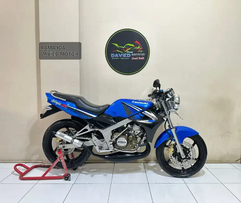 KAWASAKI NINJA R BIRU 2014 PAJAK ON