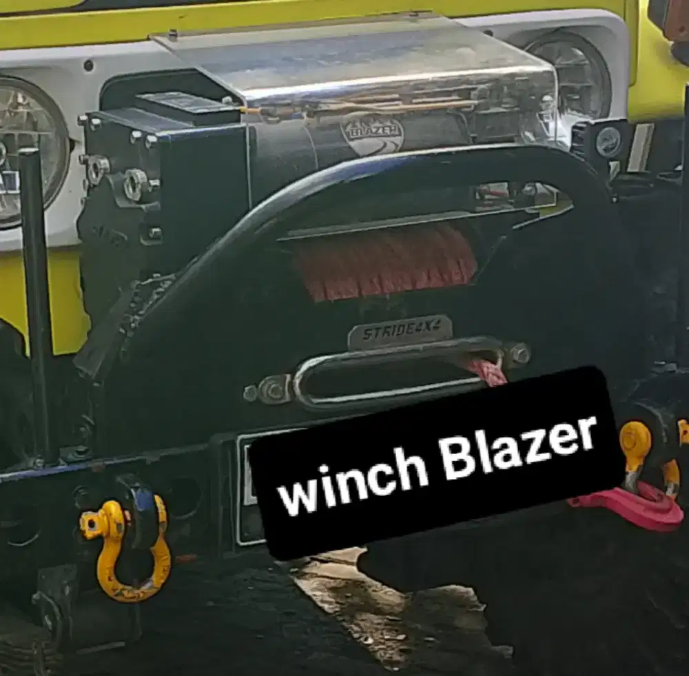 Winch Came Up Blazer High spek Sultan 2 Dynmotor,10 ton/Barunya100jeti