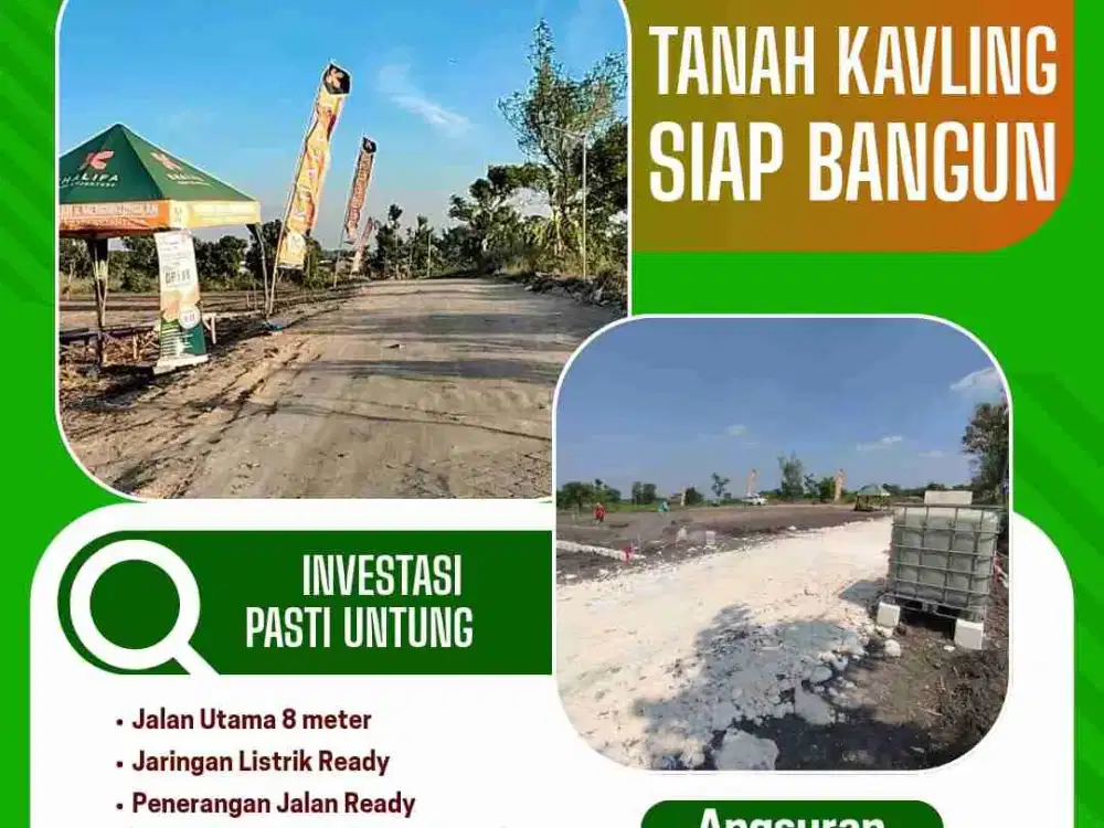 Tanah Kavling Manunggal Kedamean Gresik