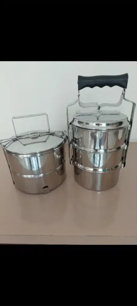 rantang stainless 2 susun dan 3 susun