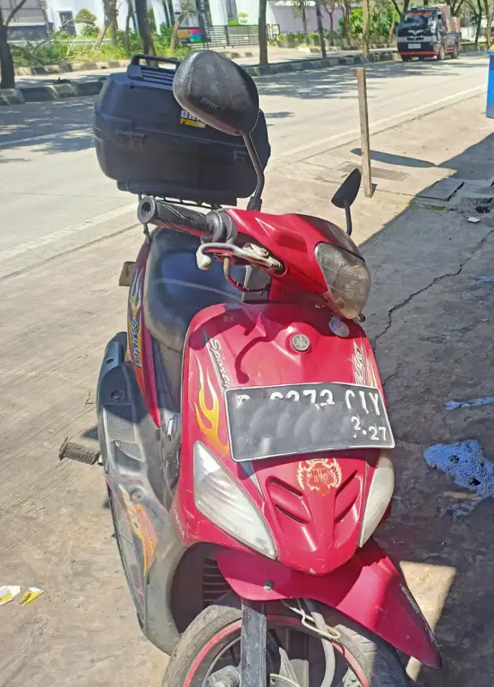 Jual cepat MIO Sporty th 2008 masih standar pemakaian
