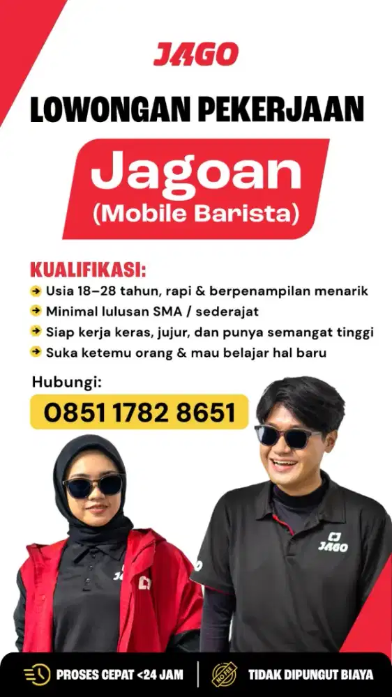 LOKER JAGOAN KELILING - KOPI JAGO