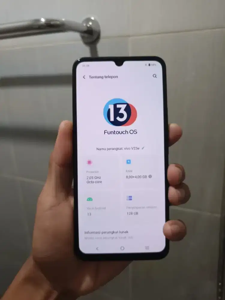 vivo v23e 4G 8/128 Second Like New