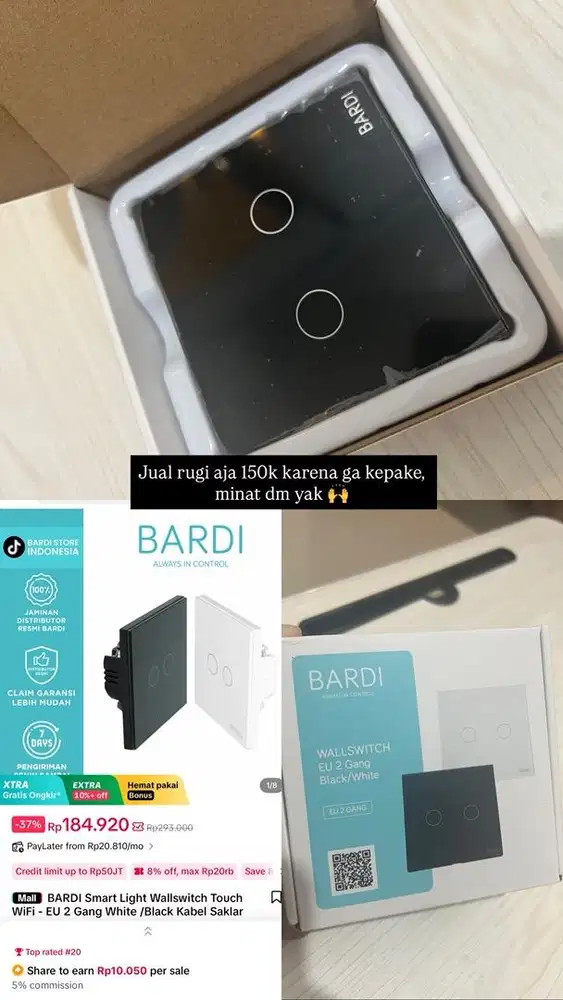 Bardi Smart WallSwitch