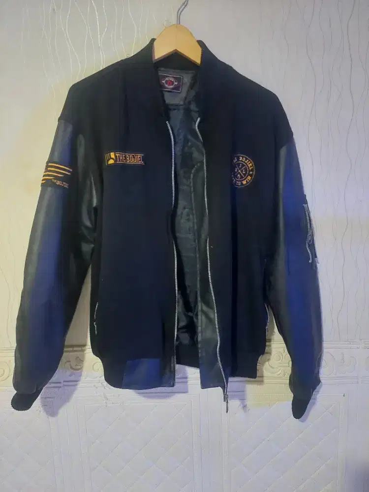 Boomber flace combi kulit