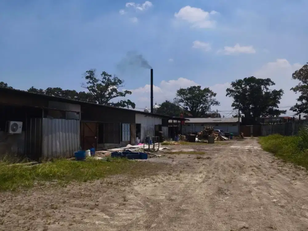 Gudang Hitung Tanah Mainroad Jalan Laswi Baleendah