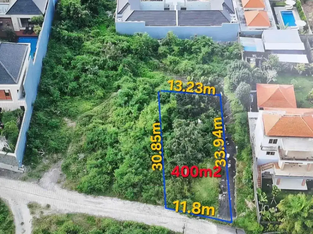 Tanah Premium Lokasi Strategis Ungasan