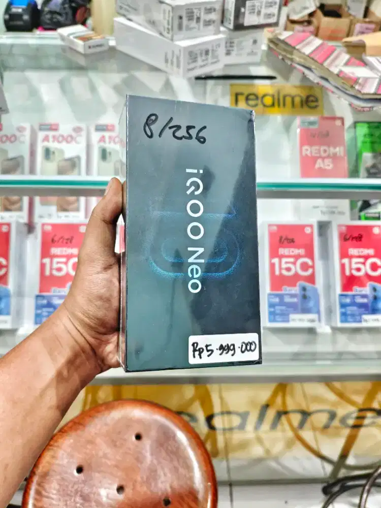 IQOO NEO 10 5G 8/256 BLACK NEW SEGEL PROMO TERMURAH
