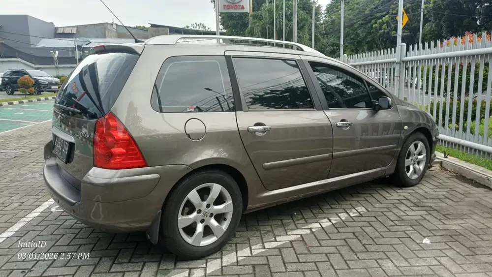 Peugeot 307SW T6 AT 2006 Bensin Coklat Bisa Nego