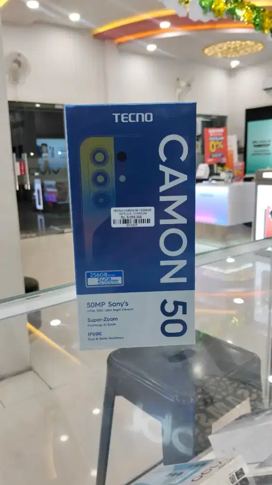 Promo 0% Tecno Camon 50 12/256