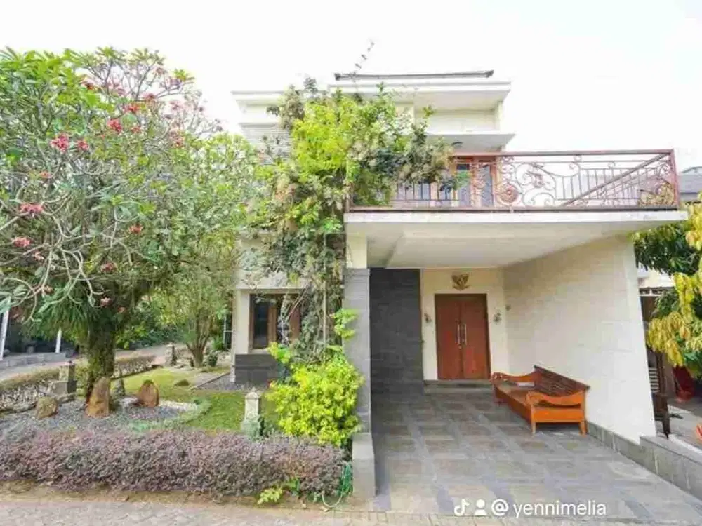 JUAL RUMAH CIBUBUR COUNTRY POSISI HOEK FURNISH SHM SIAP HUNI