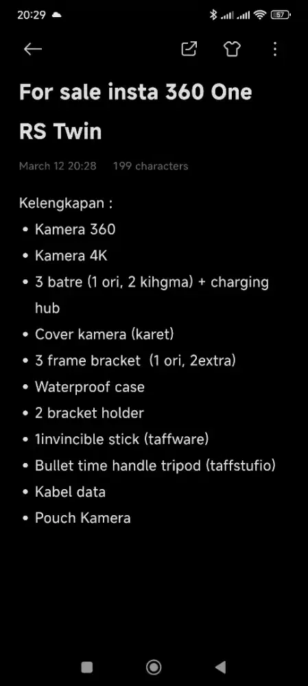 Insta360 One RS Twin