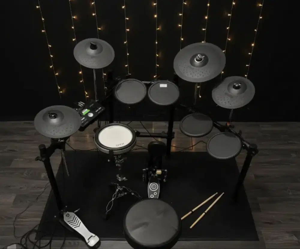 DRUM ELEKTRIK YAMAHA DTX 522 EXTRA PAD TOM + PAD CRASH + STAND SNARE