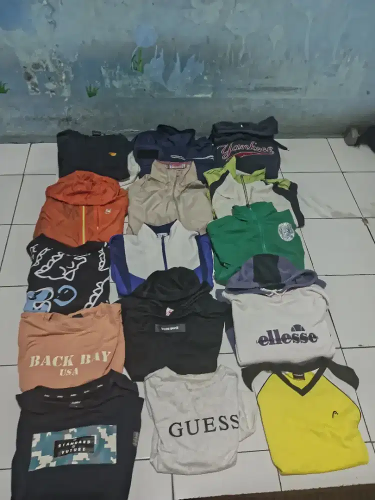 jual murah cn, hoodie, jaket running, kaos
