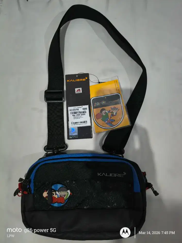 Slingbag Kalibre X Tahi Lalat/Sinchan