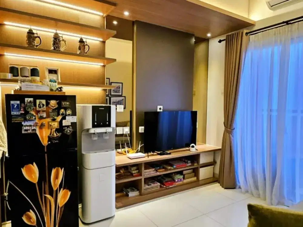 Jual Cepat Apartemen Roseville  Type 2BR 60sqm Fully Furnish - Fasilitas Lengkap