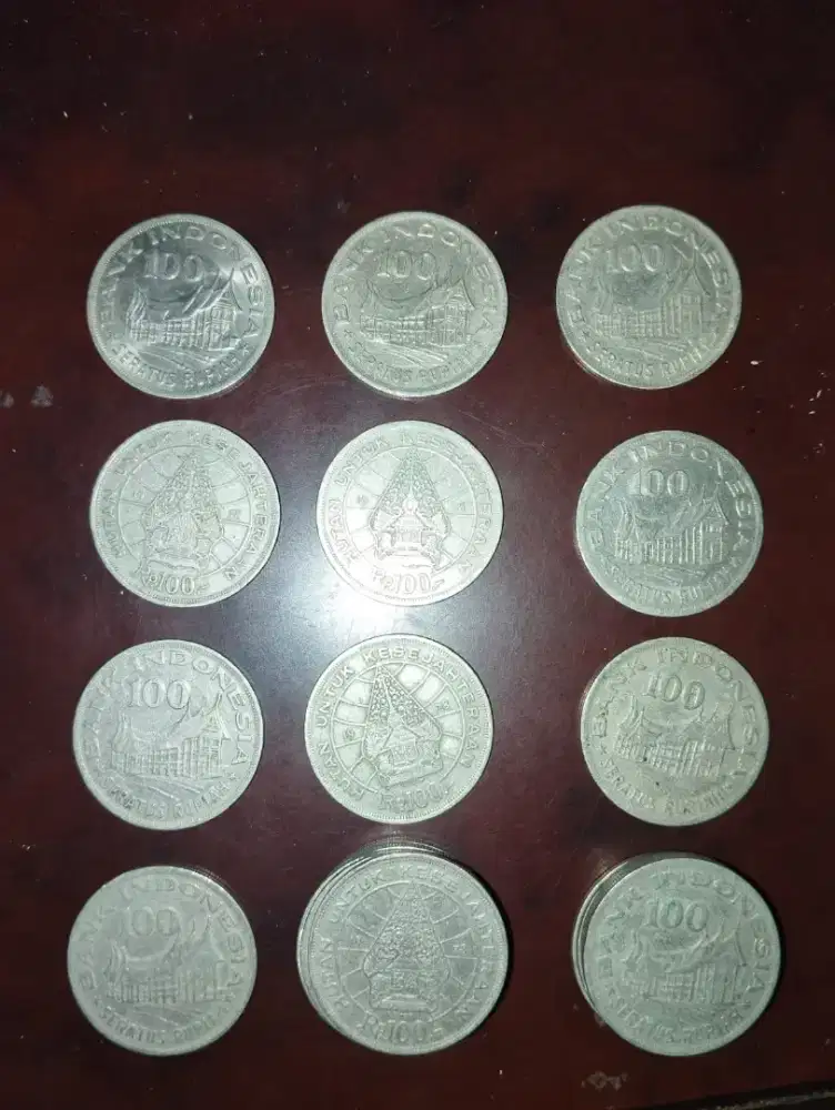 Coin lama jadul rp 100
