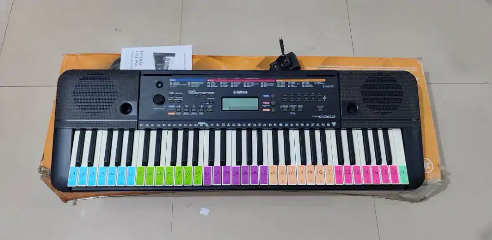 Yamaha PSR E263 bekas murah bagus