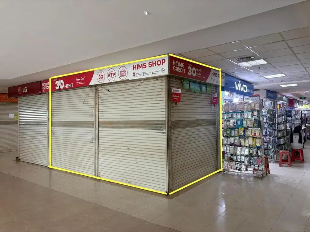 Di sewakan kios ITC Depok Lt. 2 dekat AW food court