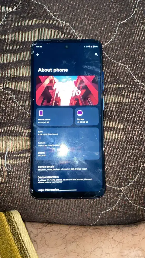 Jual Motorola g45 5G NFC Ram 8Gb / Rom 128Gb (Jual Apa adanya)