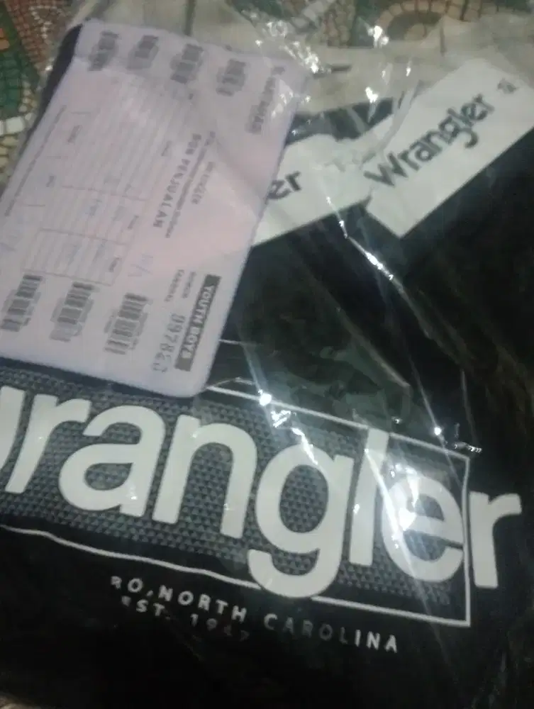 Baju Wrangler baru..hadiah dri teman