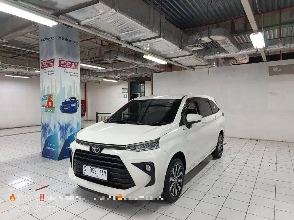 NEW AVANZA G 1.5 MATIC 2025 ,KM 28 RIBU ISTIMEWAH