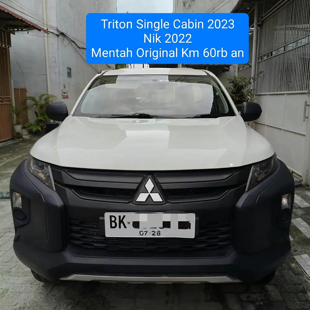 Original Odo 60rb Mitsubishi All New Triton Single Cbin 2023/2022(4x4)