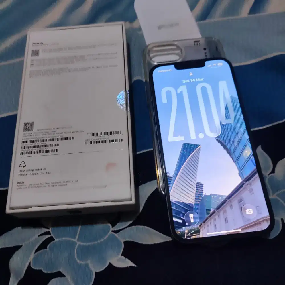 Apple iPhone 16e 256 Black Digimap Baru Sebulan Perfect