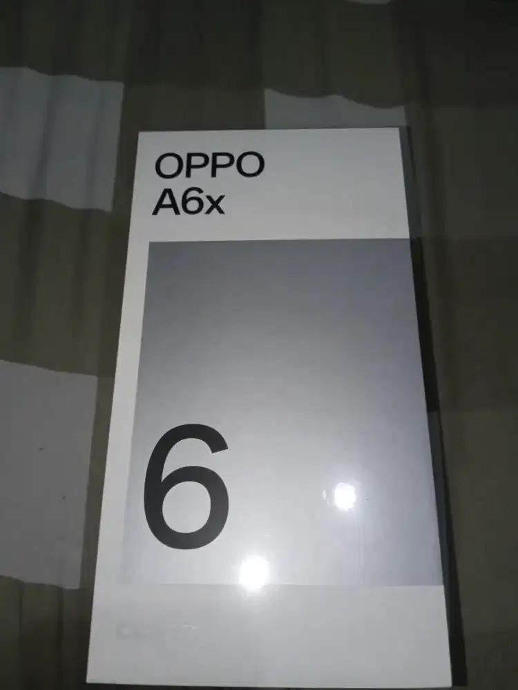 Jual hp baru Oppo A6x ram 6GB/128GB