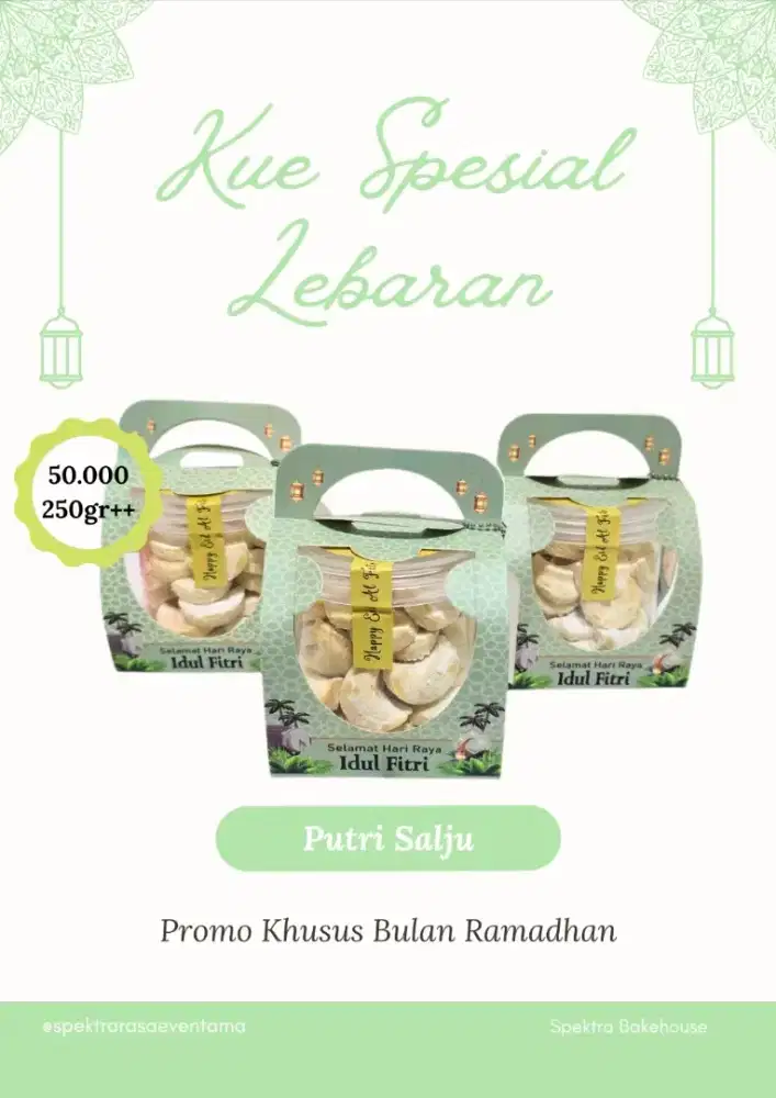 Kue Lebaran Putri Salju