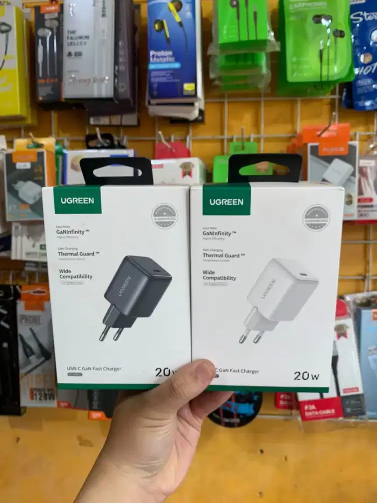 Ugreen N gan 20 wat fast charging original baru sudah MFI