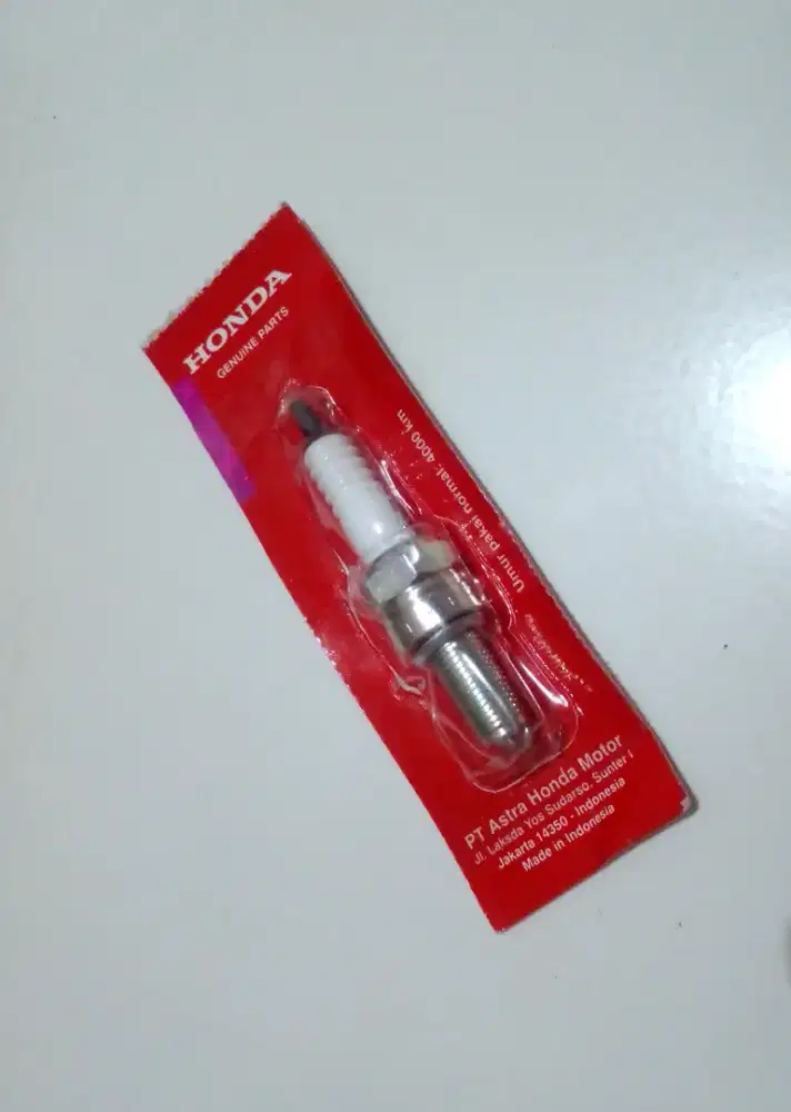 Busi drat panjang untuk motor Honda Vario Beat/Yamaha Family